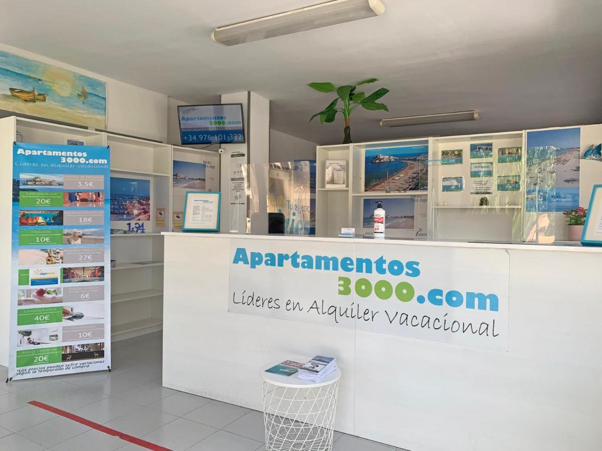 Apartamentos Surfing 3000 Peñíscola Eksteriør bilde
